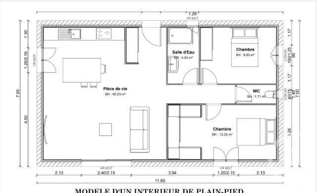 terrain à vendre - 412.0 m2 - ST VICTORET - 13 - PROVENCE-ALPES-COTE-D-AZUR - Century 21 Contact Immobilier